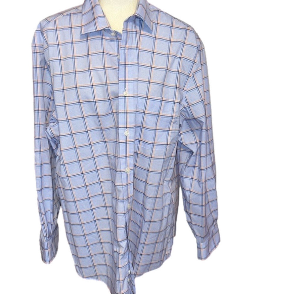 Ralph Lauren Black Label Cotton Blend Regular Fit Long Sleeve Shirt XL 17 32/33